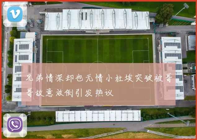 兄弟情深却也无情小杜埃突破被哥哥故意放倒引发热议
